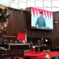Presiden Prabowo Subianto memaparkan delapan agenda prioritas dalam RAPBN 2026. (Foto: BPMI Setpres)