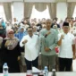 Bupati Tanah Datar Eka Putra membuka Rakor SLRT dan Sosialisasi DTSEN di Aula Kantor PKK Tanah Datar, Jumat (22/8/2025). (Foto: Prokopim Tanah Datar)