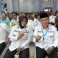 Wakil Wali Kota Padang, Maigus Nasir menghadiri Rakornas Produk Hukum Daerah 2025 di Aula Bahteramas, Kantor Gubernur Sulawesi Tenggara, Rabu (27/8/2025). (Foto: Prokopim Padang)