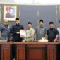 Rapat Paripurna DPRD Padang dengan agenda Tutup Masa Sidang III 2025 dan Buka Masa Sidang I Tahun 2025/2026 di Gedung DPRD, Kamis (28/8/2025). (Foto: Prokopim Padang)
