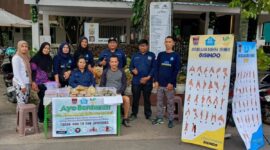 Yayasan Rumah Inklusi Padang ikut meramaikan Car Free Day di kawasan GOR Agus Salim Padang Minggu (24/8/2025). (Foto: Diskominfo Padang)