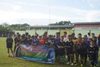 SSB Padang Peduli FC mewakili Sumbar pada Kejurnas Piala Menpora yang digelar di Purwakarta, Jawa Barat, 23–25 Agustus 2025. (Foto: Diskominfo Padang)
