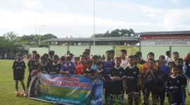 SSB Padang Peduli FC mewakili Sumbar pada Kejurnas Piala Menpora yang digelar di Purwakarta, Jawa Barat, 23–25 Agustus 2025. (Foto: Diskominfo Padang)