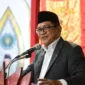 Bupati Padang Pariaman Jon Kenedy Azis (JKA) memberikan sambutan. (Foto: Kominfo Padang Pariaman)