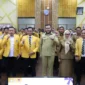 Wali Kota Padang Fadly Amran membuka kegiatan PKM UNP 2025 di Gedung Abu Bakar Jaar, Balai Kota Padang, Senin (4/8/2025). (Foto: Prokopim Padang)
