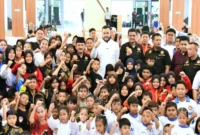 Wali Kota Padang Fadly Amran membuka Kejurprov Shokaido Sumbar ke-3 Tahun 2025 di Bagindo Aziz Chan Youth Center, Jumat (22/8/2025). (Foto: Prokopim Padang)