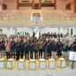 Wakil Wali Kota Padang, Maigus Nasir menjadi narasumber di Auditorium Poltekes Kemenkes, Sabtu (23/8/2025). (Foto: Prokopim Padang)
