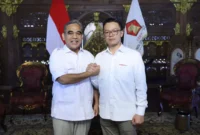 Sugiono resmi menjabat Sekjen Gerindra 2025–2030 menggantikan Ahmad Muzani. (Foto: IG @ahmadmuzani2)