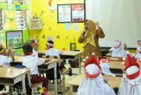 Dinas Pendidikan Kota Padang memutuskan seluruh siswa dari jenjang PAUD hingga SMP belajar dari rumah pada Senin (1/9/2025). (Foto: Diskominfo Padang)
