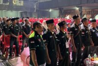 Ratusan pedagang bakso yang tergabung dalam KPBN Korda Sumbar menggelar kegiatan Ngopi Santai di Gedung Auditorium Bustanul Arifin, ISI Padang Panjang, Minggu (24/8/2025). (Foto: Kominfo Padang Panjang)