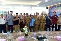 Sosialisasi Pengawasan Orang Asing di Aula Kantor Kecamatan Padang Selatan, Selasa (26/8/2025).