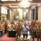 Sosialisasi Perpres Nomor 46 Tahun 2025 dan Implementasi Pekerjaan Konstruksi dalam Katalog Inaproc Versi 6 di Hotel Axana, Selasa (19/8/2025). (Foto: Diskominfo Padang)