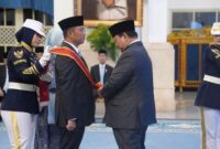 Presiden Prabowo Subianto menganugerahkan Tanda Kehormatan Republik Indonesia kepada 141 tokoh nasiona di Istana Negara, Jakarta, Senin (25/8/2025). (Foto: BPMI Setpres)