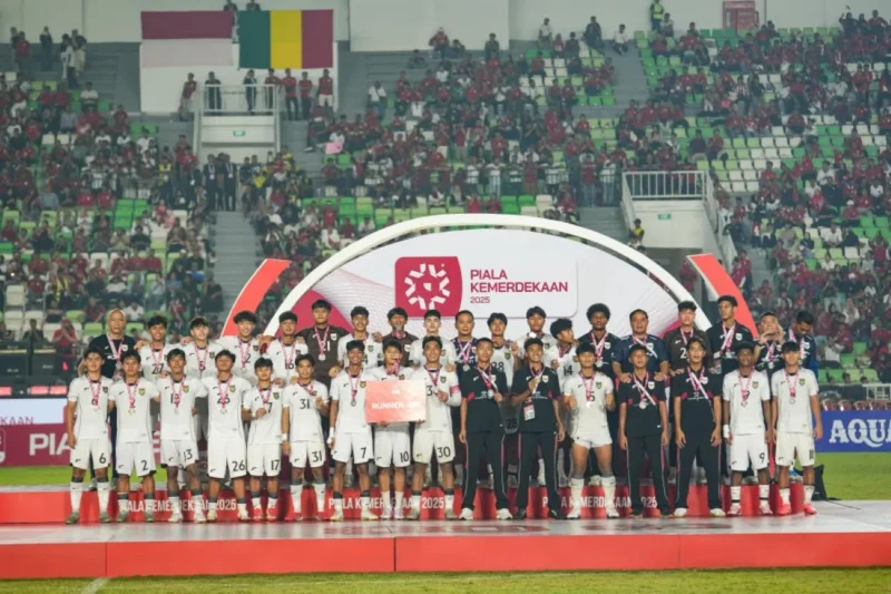 Tim Indonesia U-17 harus puas menjadi runner-up Piala Kemerdekaan 2025. (Foto: PSSI)