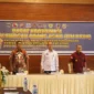 Wakil Wali Kota Pariaman, Mulyadi saat Rakor Tim Pora Kota Pariaman 2025 di Aula Anai Land Resort, Kamis (28/8). (Foto: Kominfo Pariaman)