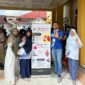 Edukasi “Ayo Lawan TB” di Puskesmas Sangir. (Foto: Dok Pribadi)
