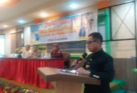 Wakil Bupati Pessel, Risnaldi Ibrahim saat menyampaikan sambutan. (Foto: Dok Kominfo)
