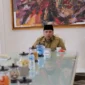 Wali Kota Padang Panjang, Hendri Arnis mengikuti Sosialisasi Optimalisasi Penyelesaian Kerugian Negara/Daerah yang digelar BPK Perwakilan Sumbar, Selasa (19/8/2025). (Foto: Kominfo Padang Panjang)