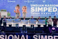 Asbanda dan Bank BPD DIY menggelar penarikan Undian Tabungan Simpeda Periode ke-1 Tahun XXXVI-2025 bertajuk “Kemilau Tabungan Se-Indonesia, Rezeki dari Tanah Istimewa” di Candi Prambanan, Kamis (7/8/2025).