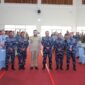 Wali Kota Padang Fadly Amran menerima kunjungan kehormatan (courtesy call) Taruna AAL dan delegasi APCS 2025, di Balai Kota Aia Pacah, Senin (11/8/2025). (Foto: Prokopim Padang)