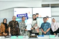 Wali Kota Padang Fadly Amran menerima kedatangan Tim BPK RI Perwakilan Sumbar di Gedung Putih Kediaman Resmi Wali Kota, Kamis (4/9/2025). (Foto: Prokopim Padang)