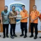 Bupati Solsel H. Khairunas, Anggota DPR RI Zigo Rolanda dan Kepala SAR Sumbar melakukan pertemuan dengan Kepala Basarnas, Marsekal Madya TNI Mohammad Syafii, Kamis (18/9/2025). (Foto: Humas Pemkab Solsel)