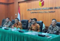 Bawaslu Sumbar menggelar kegiatan Penguatan Kelembagaan  di Aula Bawaslu Sumbar, Kamis (25/9/2025). (Foto: Ist)