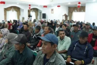 Sebanyak 108 warga Kota Padang Panjang yang masuk dalam DTSEN desil 1–4 menerima Bantuan RTLH, Rabu (3/9/2025). (Foto: Kominfo Padang Panjang)