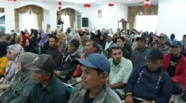 Sebanyak 108 warga Kota Padang Panjang yang masuk dalam DTSEN desil 1–4 menerima Bantuan RTLH, Rabu (3/9/2025). (Foto: Kominfo Padang Panjang)