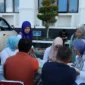 Pemko Pariaman menggelar kegiatan Cek Kesehatan Gratis (CKG) bagi masyarakat, ASN, dan non-ASN di halaman Balaikota Pariaman, Jumat (26/9/2025). (Foto: Kominfo Pariaman)