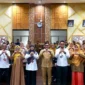 Diskominfo Padang menggelar kegiatan Pembinaan Penyelenggaraan Statistik Sektoral (Domain Kelembagaan dan Statistik Nasional) di Abu Bakar Jaar, Selasa (23/9/2025). (Foto: Diskominfo Padang)