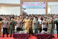 Wali Kota Padang Fadly Amran membuka pelatihan calon Dubalang Kota di SPN Polda Sumbar, Selasa (2/9/2025). (Foto: Prokopim Padang)