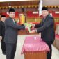 Wali Kota Pariaman Yota Balad melantik Afrizal Azhar sebagai Sekda Kota Pariaman, Rabu (17/9/2025). (Foto: Kominfo Pariaman)