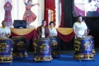 Pembukaan Kota Tua Festival 2025 di GOR HTT Pondok, Jumat (19/9/2025). (Foto: Diskominfo Padang)