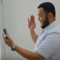 Wali Kota Padang Fadly Amran menerima video call dari Wali Kota Payakumbuh Zulmaeta, Rabu (3/9/2025). (Foto: Prokopim Padang)
