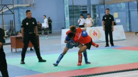 Sebanyak 82 atlet berlaga di Kejurda IBCA MMA Sumbar 2025 di Kota Pariaman. (Foto: Kominfo Pariaman)