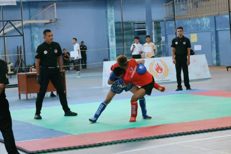 Sebanyak 82 atlet berlaga di Kejurda IBCA MMA Sumbar 2025 di Kota Pariaman. (Foto: Kominfo Pariaman)