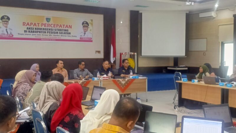 Wabup Pessel, Risnaldi Ibrahim saat menyampaikan paparannya. (Foto: Dok. Kominfo)