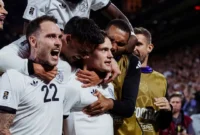 Timnas Jerman memetik kemenangan 3-1 atas Irlandia Utara pada laga Grup A Kualifikasi Piala Dunia 2026 zona Eropa di RheinEnergie Stadion, Senin (8/9/2025). (Foto: IG @flowirtz)