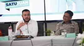 Pemko Padang bersama KPK RI menggelar Rakor MCSP, di Gedung Putih Rumah Dinas Wali Kota Padang, Rabu (10/9/2025). (Foto: Prokopim Padang)