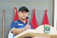 Kapolda Sumbar, Irjen Pol Gatot Tri Suryanta saat menyampaikan sambutan. (Foto: Dok. Humas PELTI)