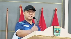 Kapolda Sumbar, Irjen Pol Gatot Tri Suryanta saat menyampaikan sambutan. (Foto: Dok. Humas PELTI)