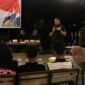 Kasatpol PP Padang Chandra Eka Putra menghadiri Kemah Kebangsaan di Shangrila Outbound, Lubuk Minturun, Sabtu (6/9/2025) malam. (Foto: Humas Satpol PP Padang)