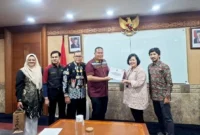 Wali Kota Pariaman Yota Balad mendatangi Kementerian Pariwisata, Jumat (199). (Foto Kominfo Pariaman)