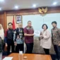 Wali Kota Pariaman Yota Balad mendatangi Kementerian Pariwisata, Jumat (199). (Foto Kominfo Pariaman)