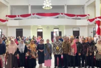 Pembukaan Lomba Bertutur bagi siswa SD/MI dan Lomba Mendongeng bagi guru PAUD/TK tingkat kabupaten tahun 2025, Kamis (4/9/2025). (Foto: Kominfo Padang Pariaman)