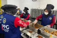 Dapur ketiga atau SPPG 003 resmi beroperasi di Kelurahan Pasar Pandan Air Mati (PPA), Kecamatan Tanjung Harapan, Senin (8/9/2025). (Foto: IP Kota Solok)