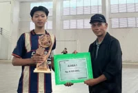 MGMP PJOK SMA Kota Padang Panjang berkolaborasi dengan OSIS Padang Panjang sukses menyelenggarakan kompetisi futsal OSISSMA CUP 2025. (Foto: Kominfo Padang Panjang)