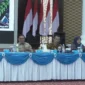 Wali Kota Bukittinggi, Ramlan Nurmatias memimpin rapat persiapan lanjutan MTQ Tingkat Provinsi Sumatera Barat di Balairung Rumah Dinas Wali Kota, Selasa (16/9/2025). (Foto: Pemko Bukittinggi)