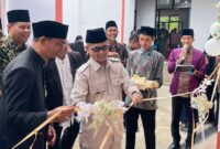 Wakil Wali Kota Bukittinggi, Ibnu Asis meresmikan gedung baru Ma’had Tahfidzul Qur’an Ibnu Katsir, Kamis (4/9/2025). (Foto: Pemko Bukittinggi)